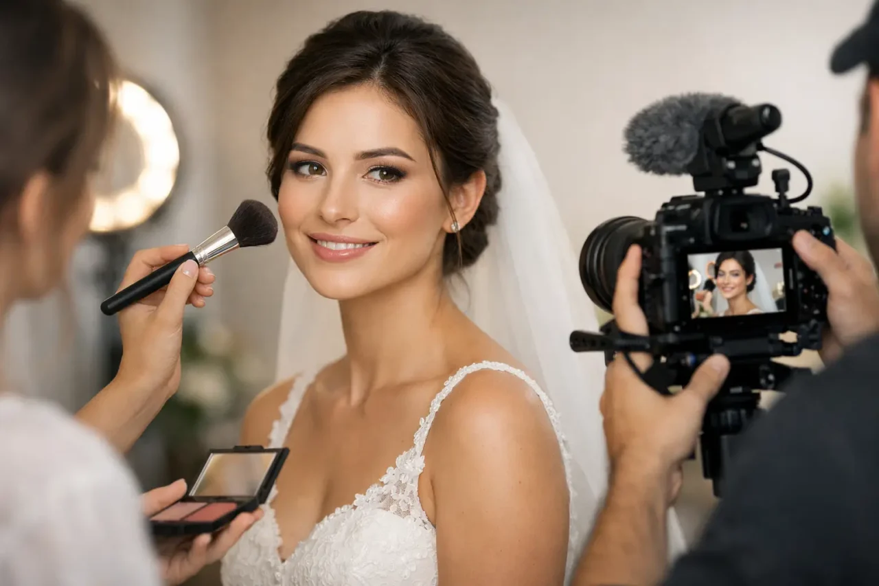 Bridal Makeup for Video That Looks Like You