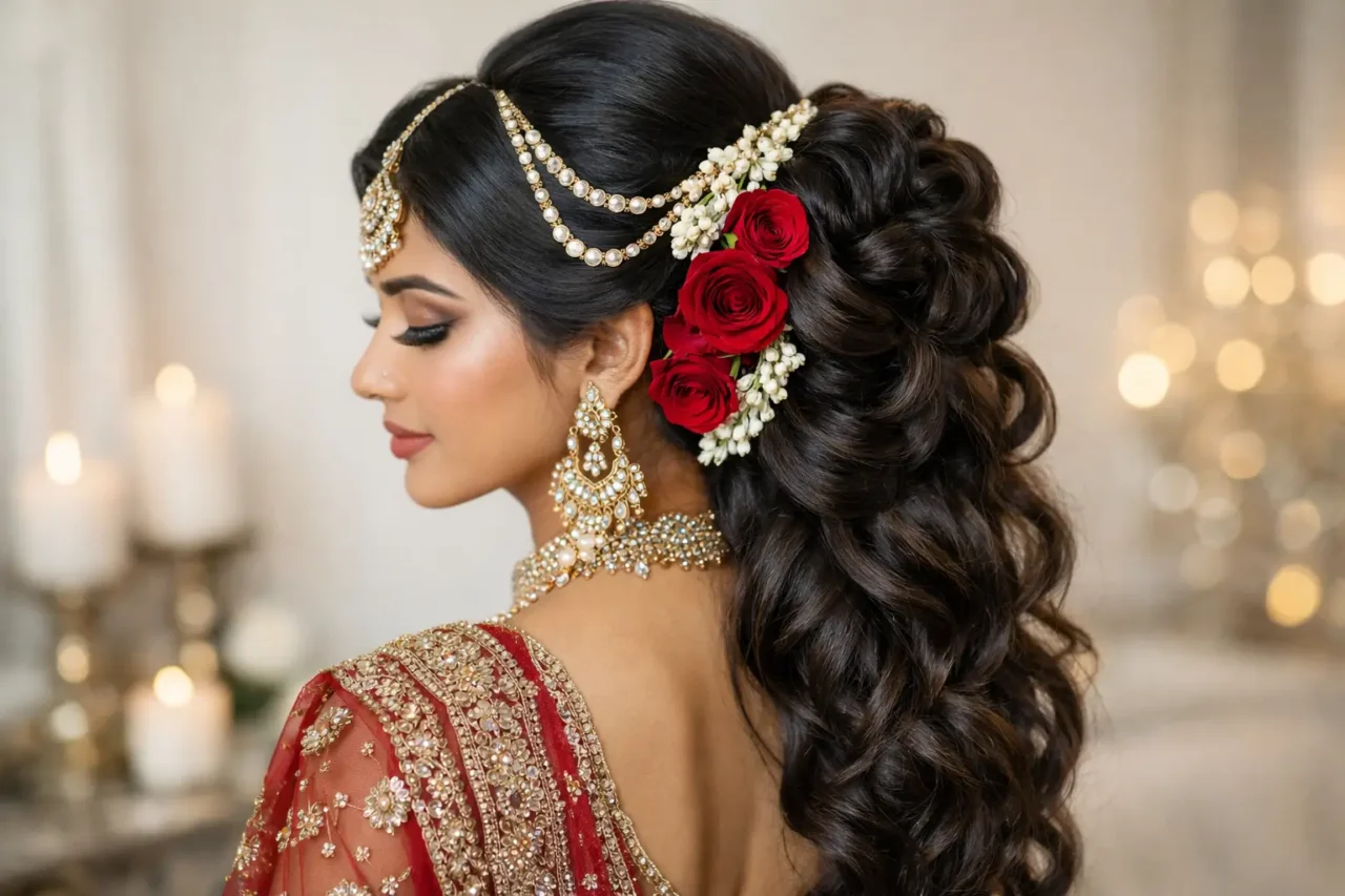 South Asian Bridal Hair Guide for a Couture Finish