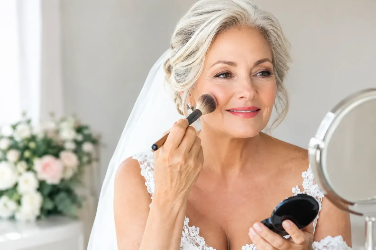 Best Makeup for Mature Brides That Lasts